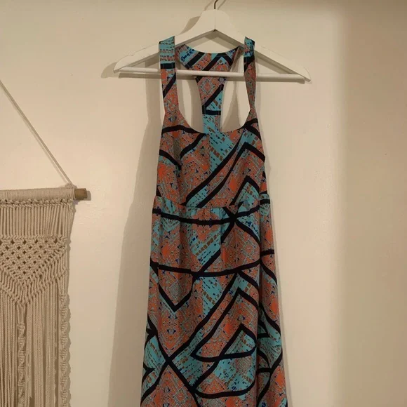 Love Fire racer back midi dress EUC - Picture 2 of 7